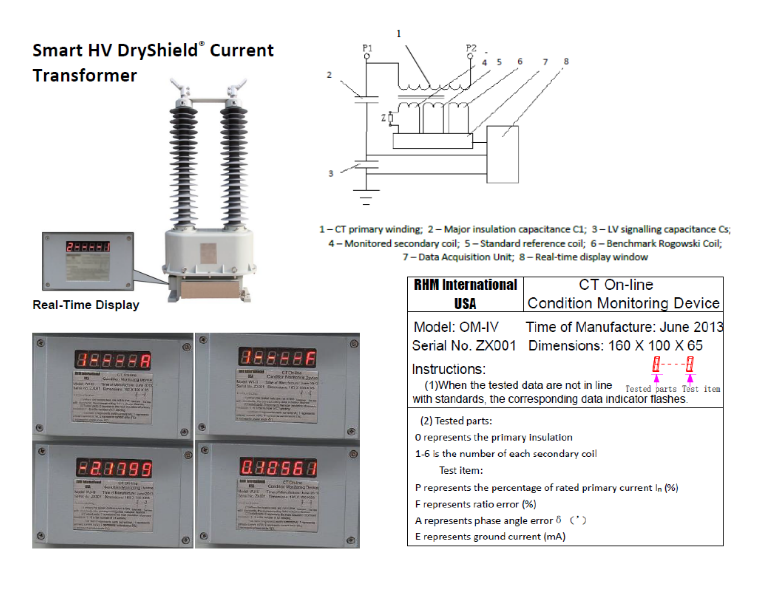 Smart HV DryShield Current Transformer